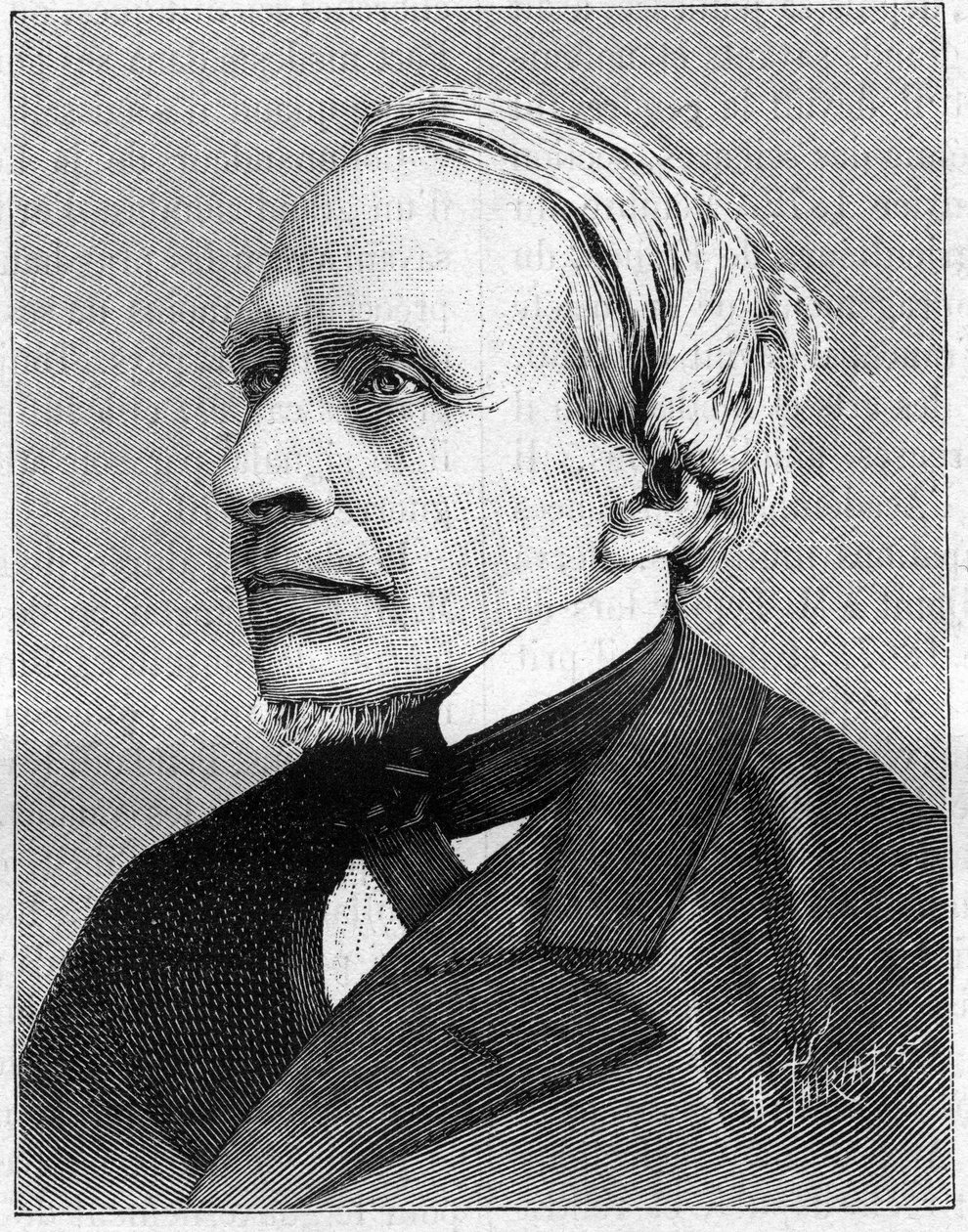 Portræt af Herve Mangon (1821-1888), videnskabens mand. I naturen. Gennemgang af videnskaber og deres anvendelser til kunst og industri." 1888 af Unknown artist