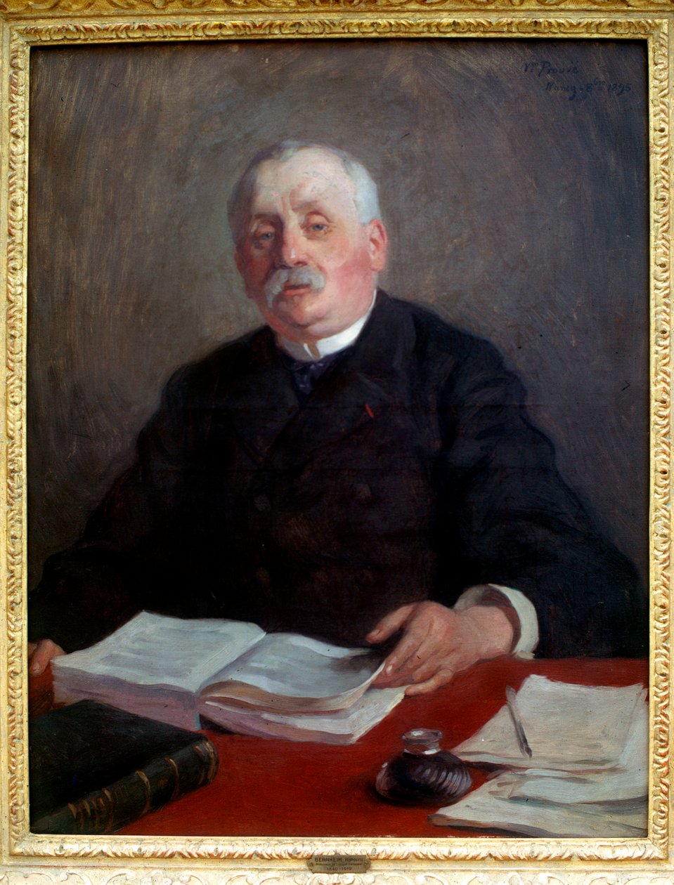 Portræt af Hippolyte BERNHEIM (1840-1919), fransk læge af Unknown artist