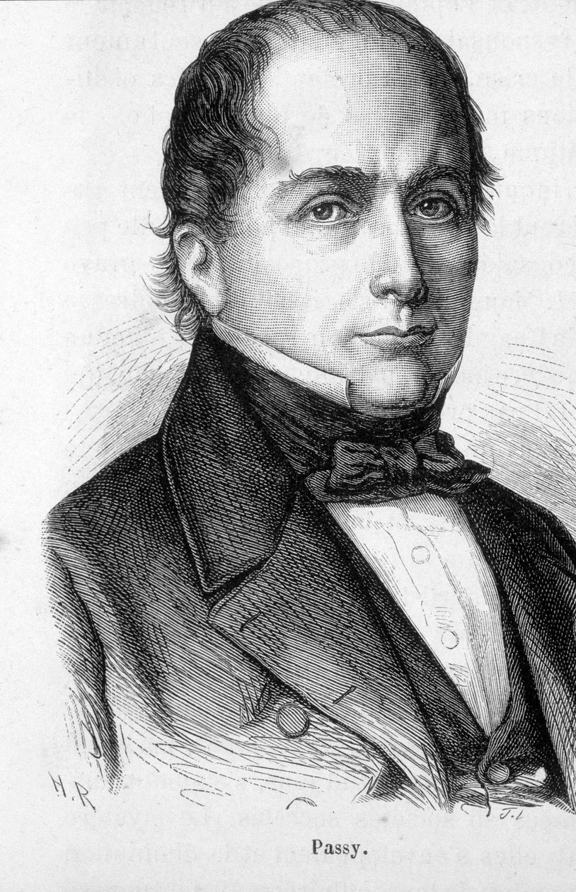 Portræt af Hippolyte Passy (1793-1880), fransk politiker og økonom af Unknown artist