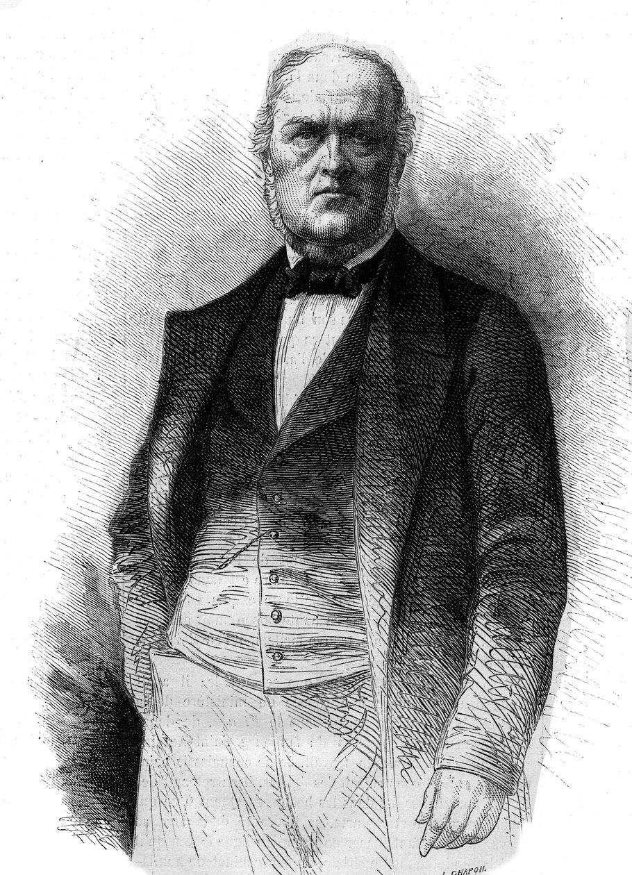Portræt af Honore Theodoric af Albert de Luynes af Unknown artist