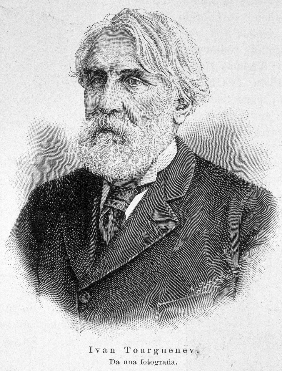 Portræt af Ivan Turgeniev (1818 - 1883) af Unknown artist