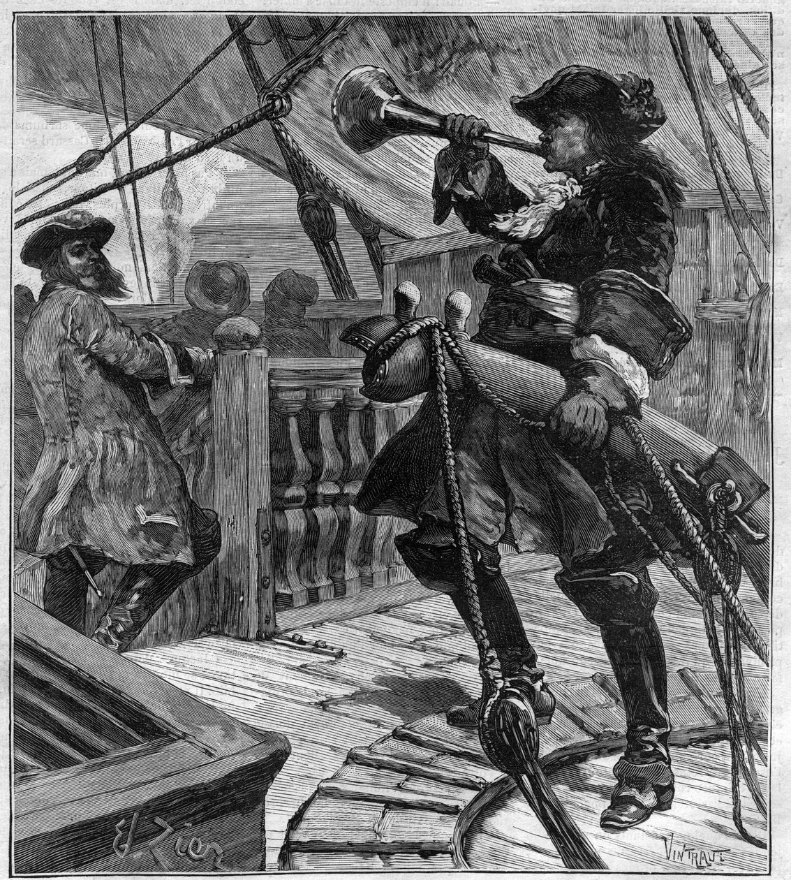 Portræt af Jacques Cassard, fransk sømand af Unknown artist