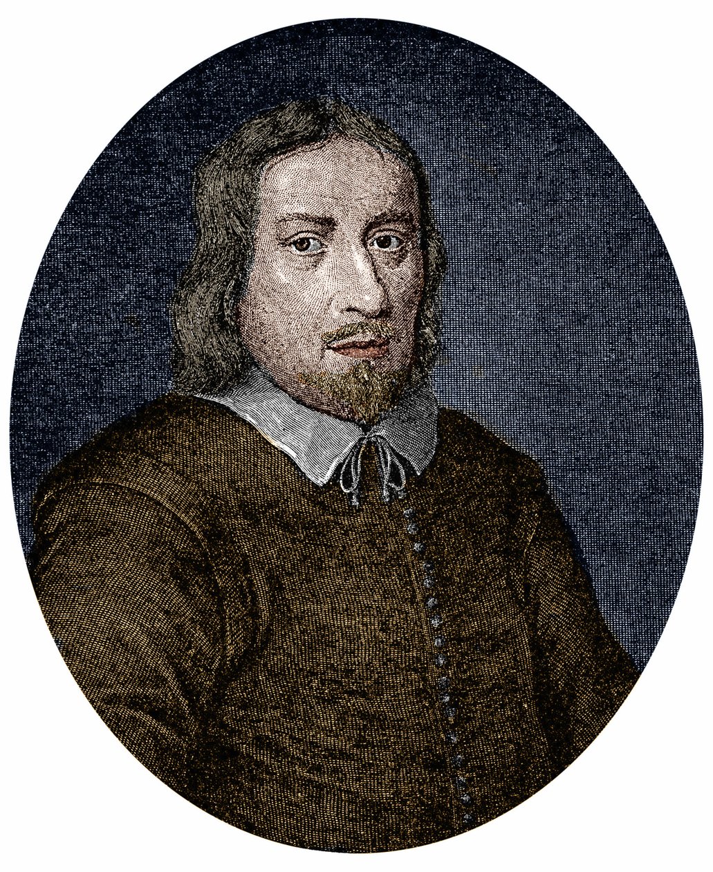 Portræt af Jakob Bohme (eller Boehme) (1575-1624) tysk filosof og mystiker. Stik af det 17. århundrede. af Unknown artist