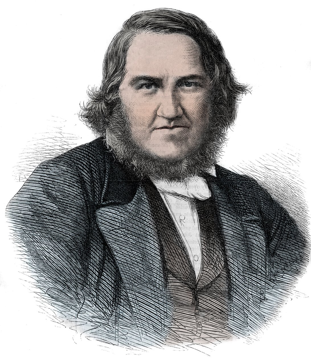 Portræt af James Young Simpson (1811-1870) skotsk fødselslæge - Sir James Young Simpson af Unknown artist