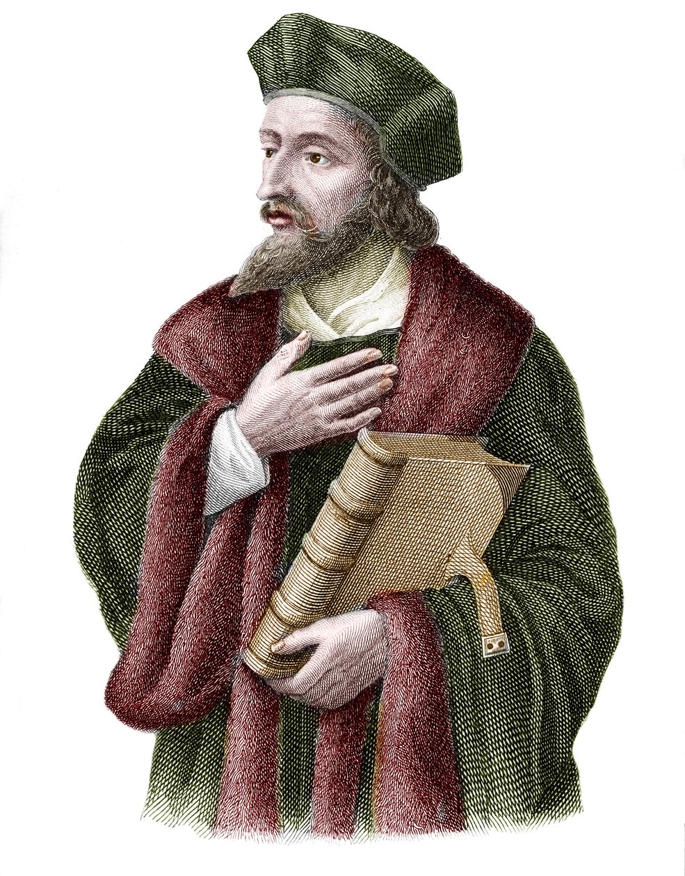 Portræt af Jan Hus (eller Jean Huss af Unknown artist