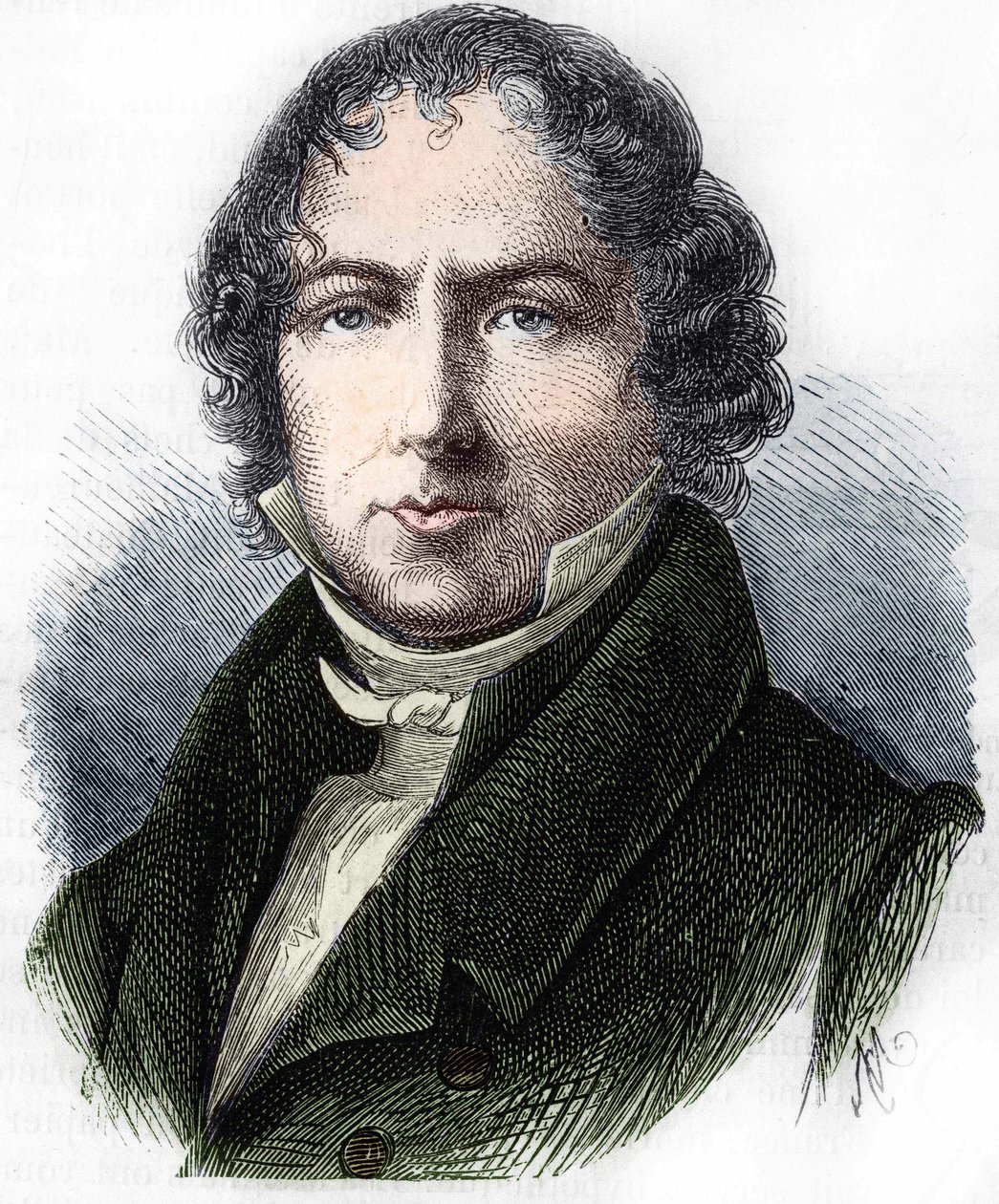 Portræt af Jean-Baptiste Biot (1744 - 1862), fransk kemiker. af Unknown artist
