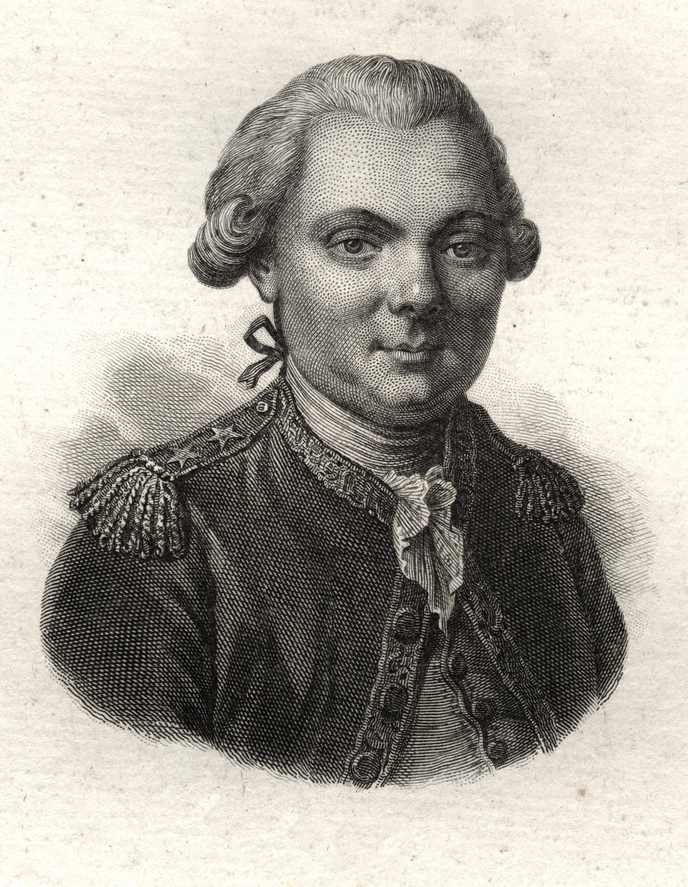 Portræt af Jean-Francois Galaup, greve af La Perouse (Jean Francois Laperouse af Unknown artist