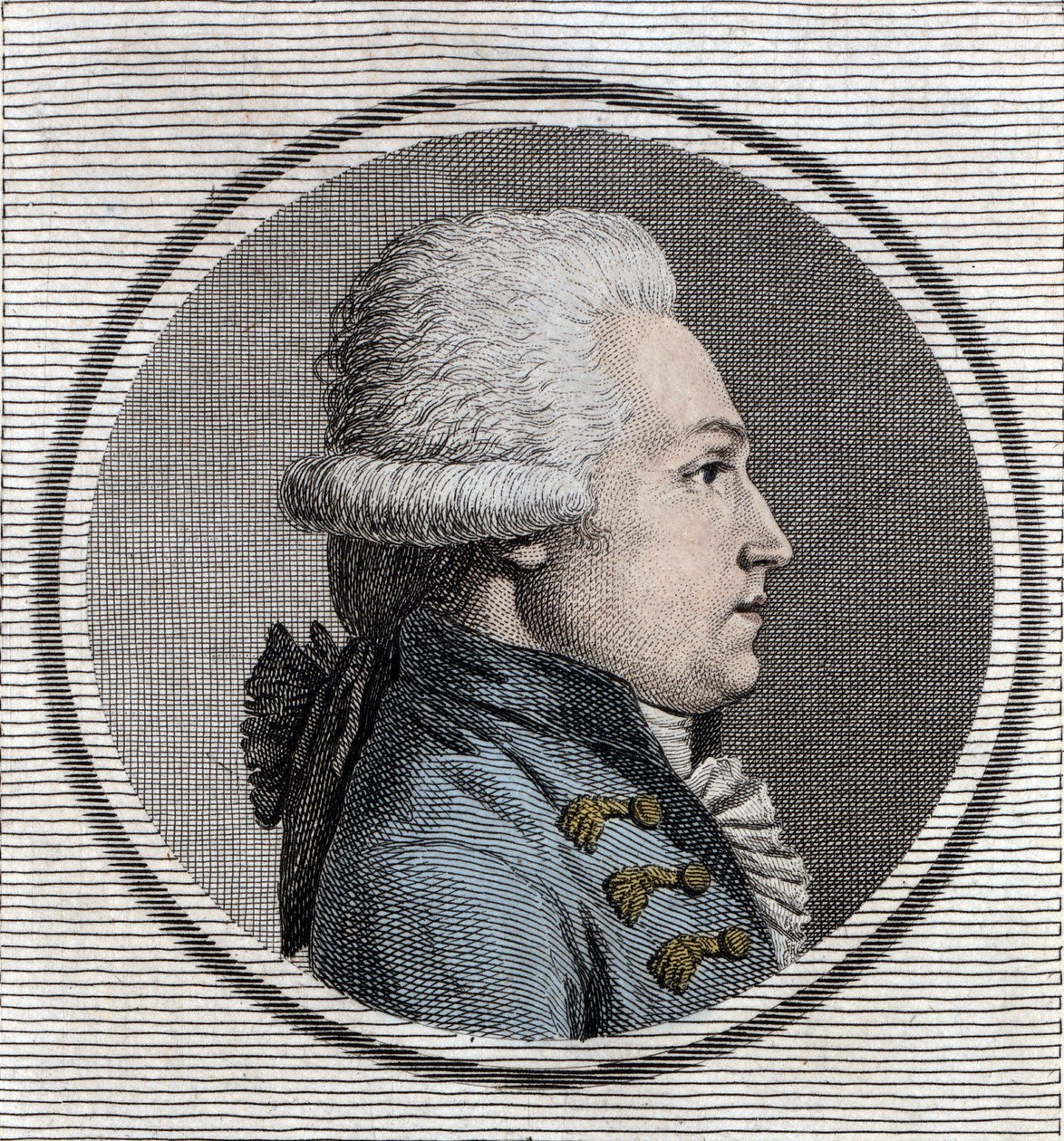 Portræt af Jean-Xavier (Jean Xavier) Office of Pusy (1750-1806) militæringeniør og en fransk politiker. af Unknown artist