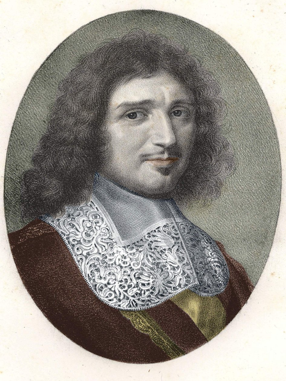 Portræt af Jean-Baptiste Colbert (1619-1683). af Unknown artist