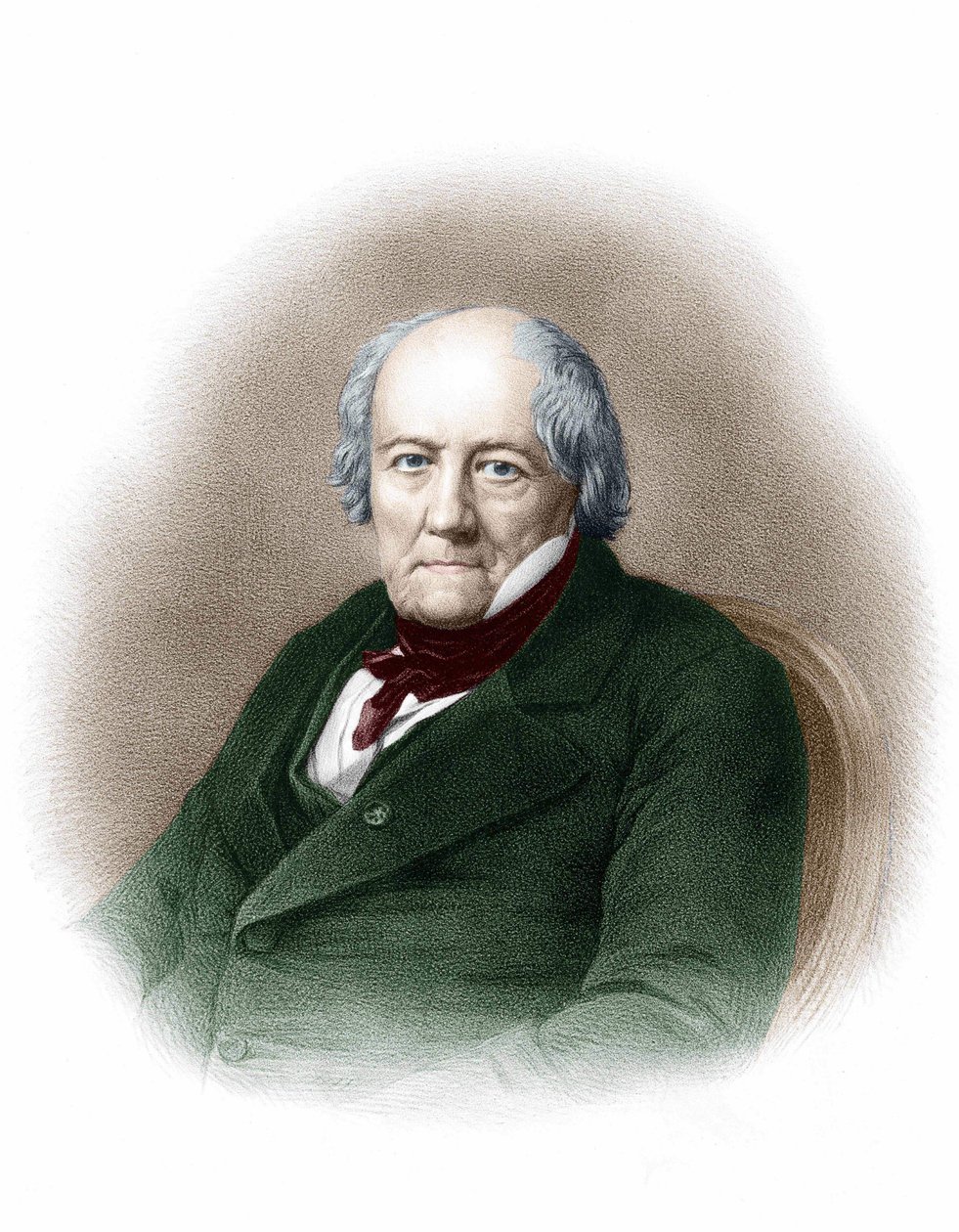 Portræt af Jean Baptiste Biot (1744 - 1862), fransk kemiker. af Unknown artist
