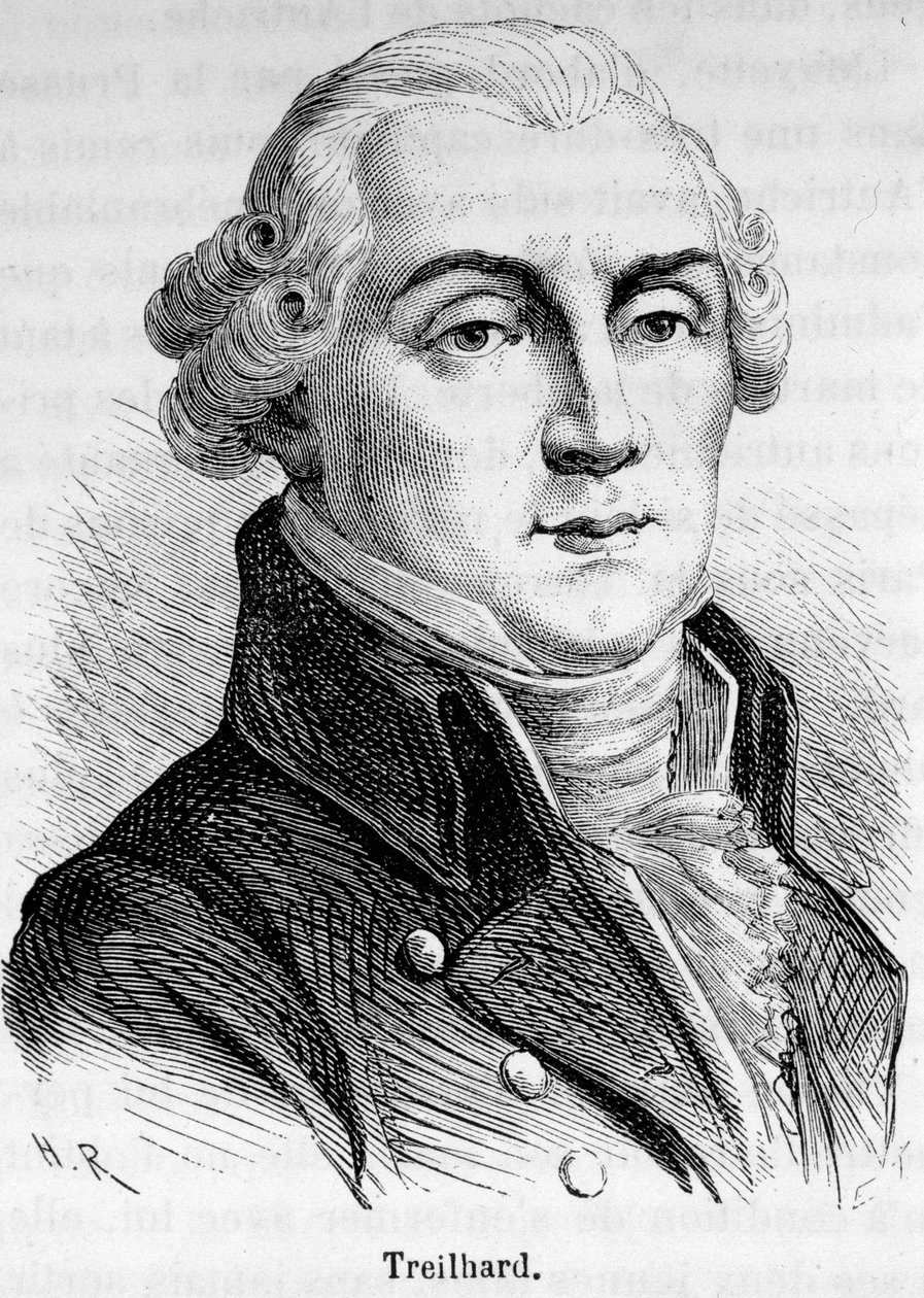 Portræt af Jean Baptiste Treilhard (1742-1810), fransk politiker. af Unknown artist