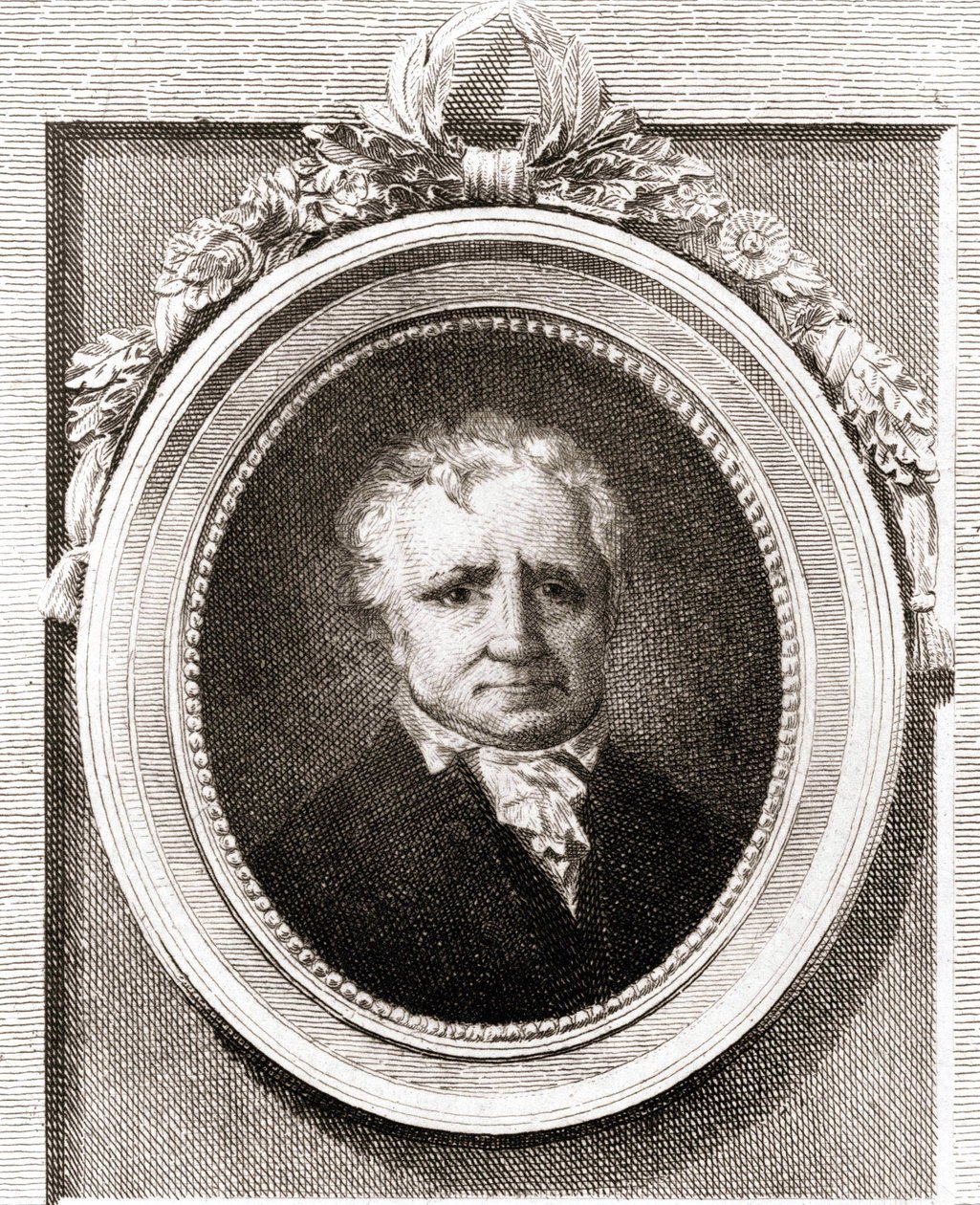 Portræt af Jean Honoré Fragonard, fransk maler (1732 - 1806). af Unknown artist