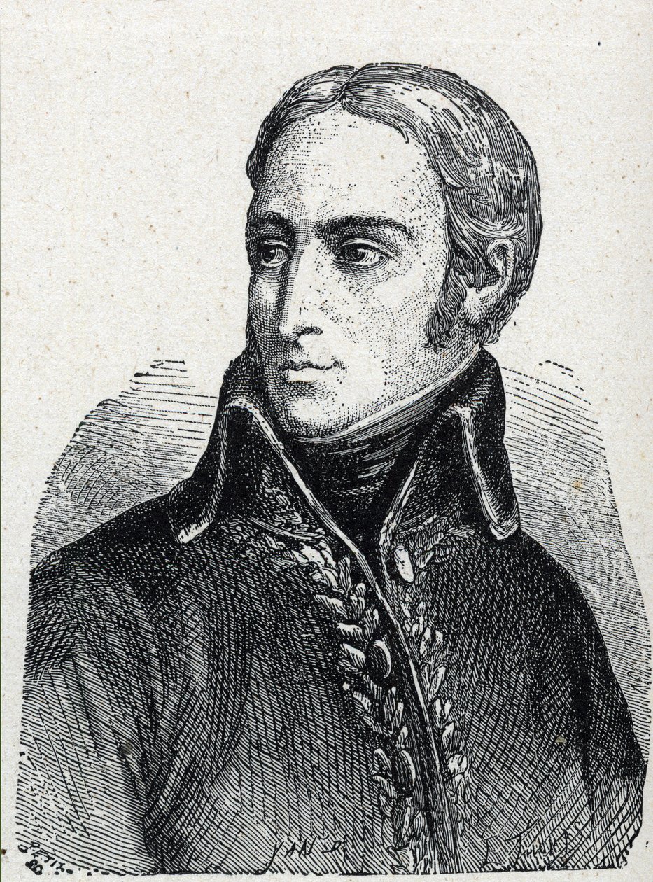 Portræt af Jean Joseph Dessolles (eller Jean-Joseph Dessoles af Unknown artist