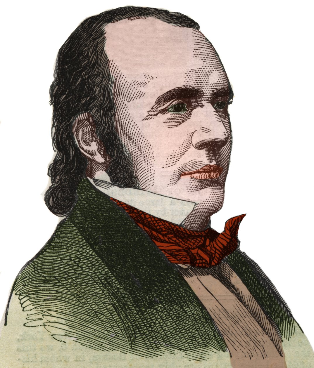 Portræt af Jean Louis Rodolphe Agassiz (1807-1873), amerikansk naturforsker. af Unknown artist