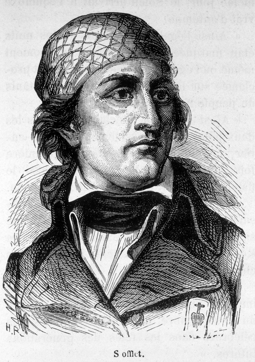 Portræt af Jean Nicolas Stofflet (1753-1796), skuespiller fra vendeanoprøret. af Unknown artist