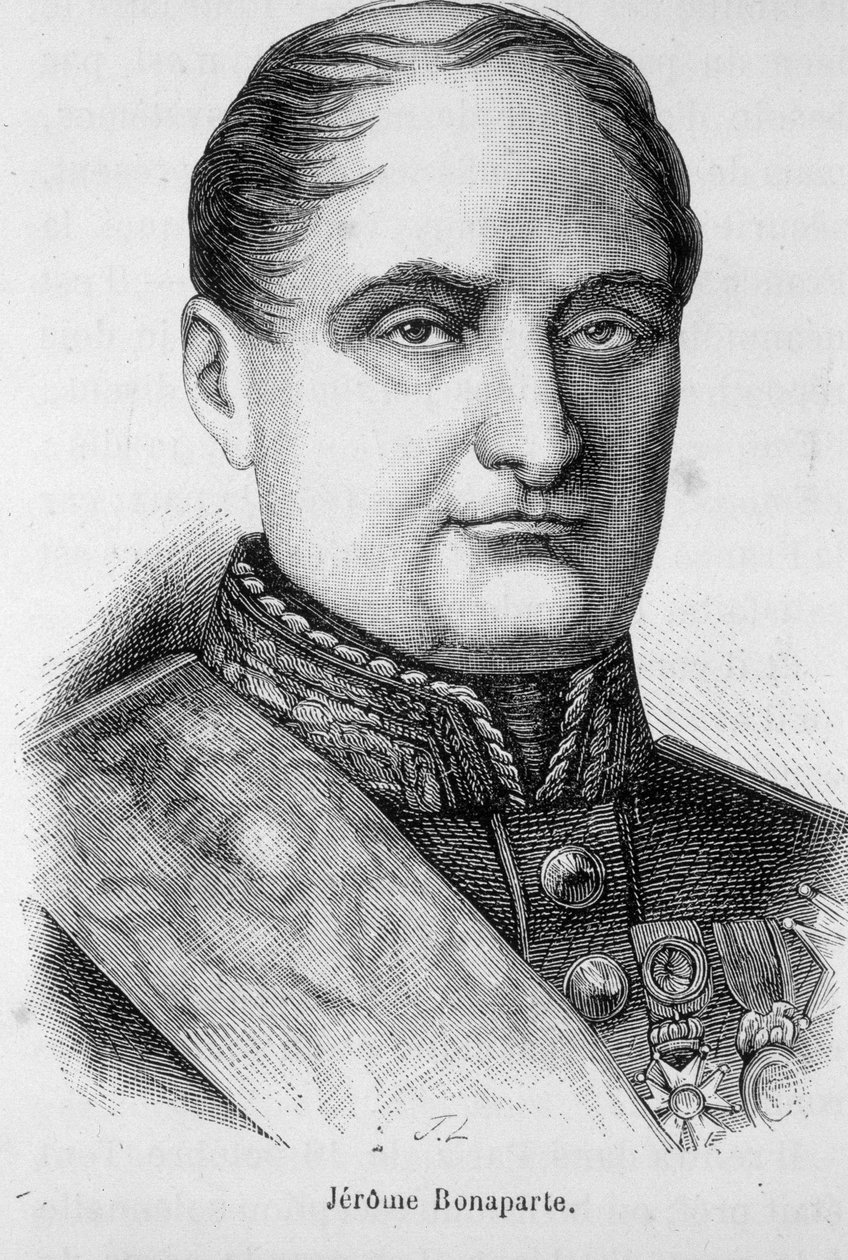 Portræt af Jerome Bonaparte (1784 - 1860) af Unknown artist