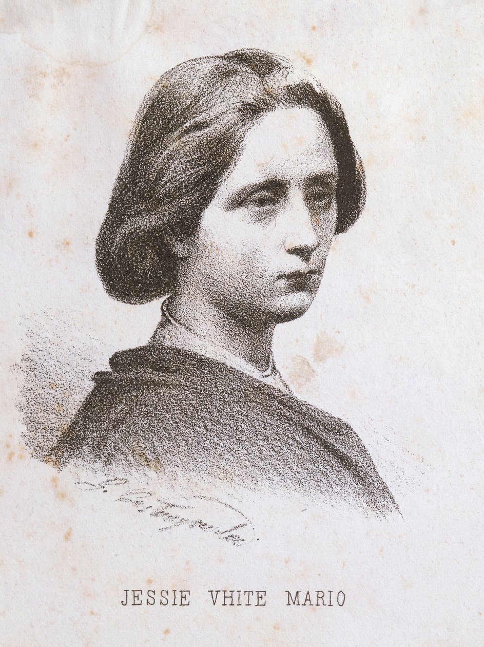 Portræt af Jessie Jane Meriton White af Unknown artist