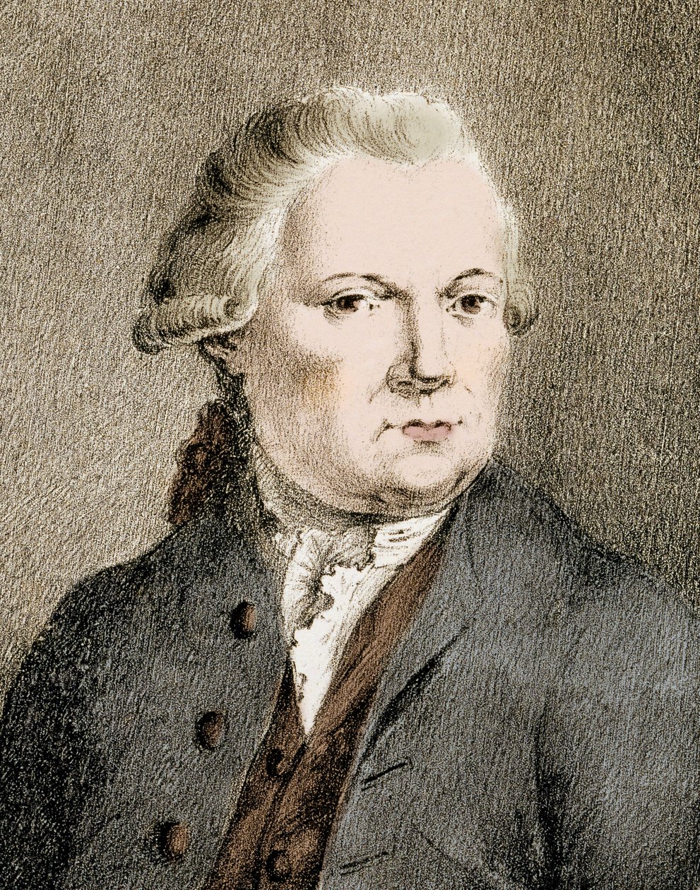 Portræt af Jiri Antonin Benda (Georg Anton Benda) (1722 - 1795) - Portræt af Jiri Antonin Benda (Georg Benda) af Unknown artist
