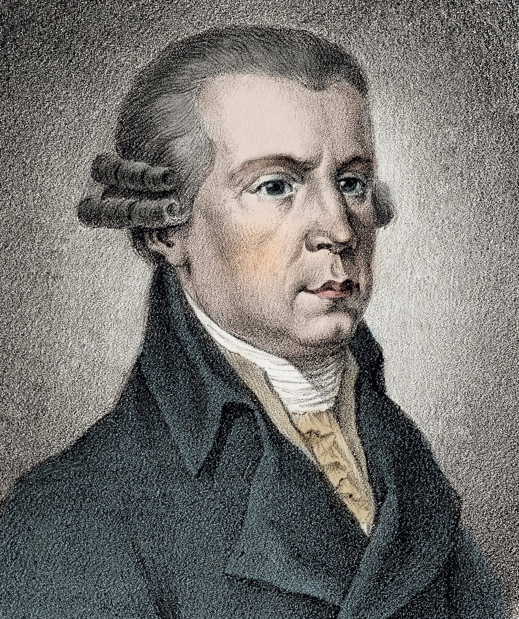 Portræt af Johann Georg Albrechtsberger (1736-1809) østrigsk musiker - af Unknown artist