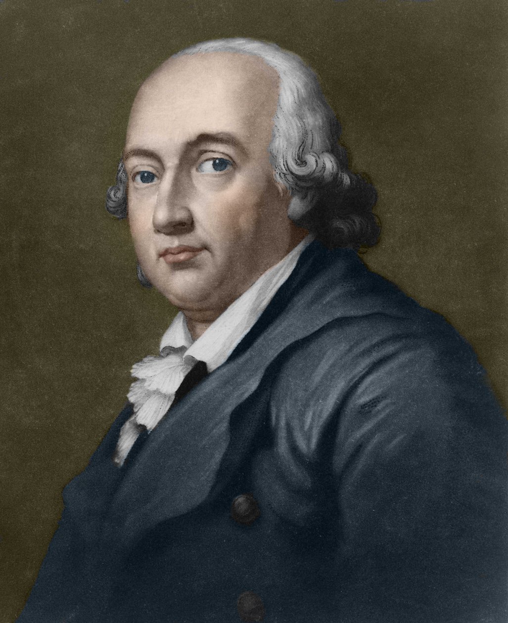 Portræt af Johann Gottfried Herder (1744-1803) tysk filosof, teolog og lingvist. af Unknown artist