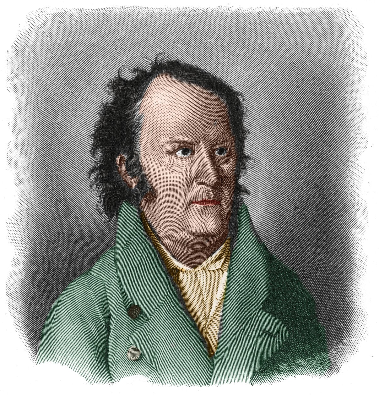 Portræt af Johann Ludwig Tieck (1773-1853) tysk digter og forfatter Romantisk stil. af Unknown artist