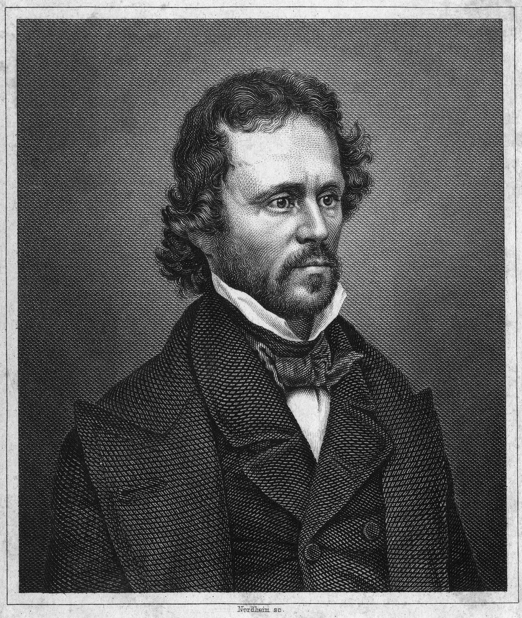 Portræt af John Charles Fremont. (1813-1890). Amerikansk officer og opdagelsesrejsende. af Unknown artist