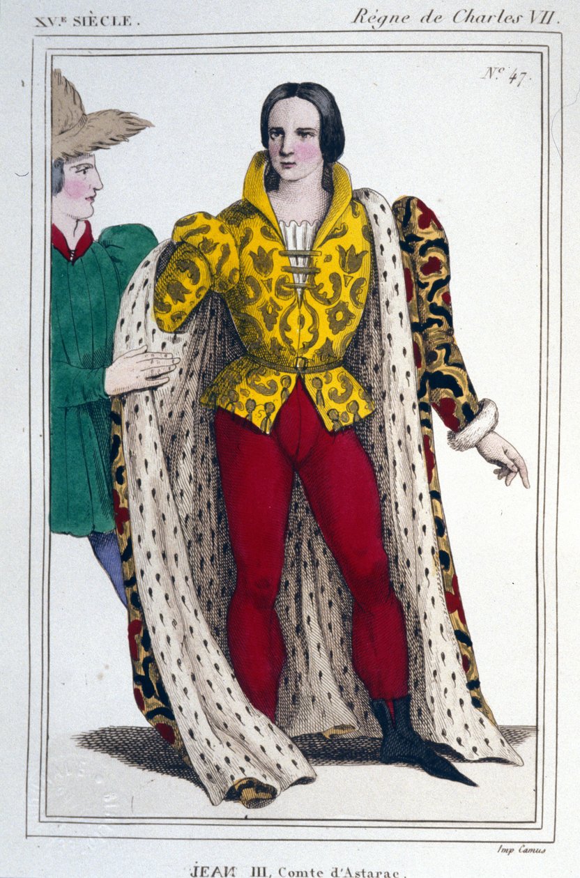 Portræt af Johannes III af Astarac (død 1503). af Unknown artist