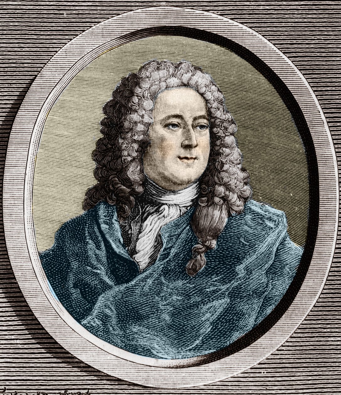 Portræt af John Law (1671 - 1729), Scottish Financial, der forårsagede konkurs i 1720 (Event of Quincampoix Street) af Unknown artist
