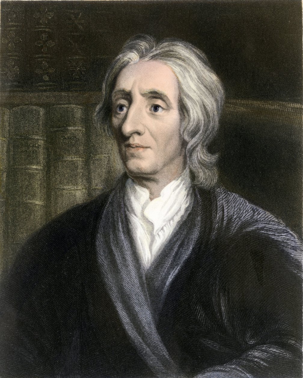 Portræt af John Locke (1632 - 1704) af Unknown artist