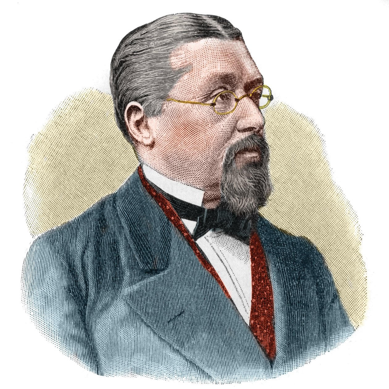Portræt af Joseph Victor von Scheffel (1826 -1886) tysk forfatter og digter. af Unknown artist