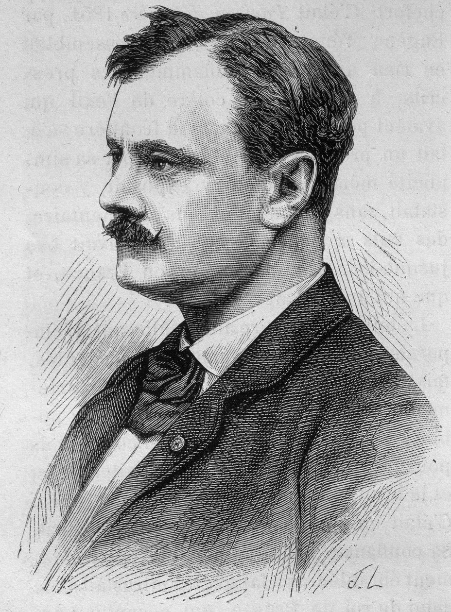 Portræt af Jérôme David (1823-1882), minister for offentlige arbejder. af Unknown artist