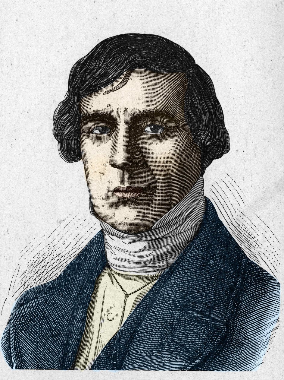 Portræt af Jules Barthélemy Saint - Hilaire Saint Hilaire (Saint Hilaire) (1805 - 1895), fransk lærd og politiker af Unknown artist