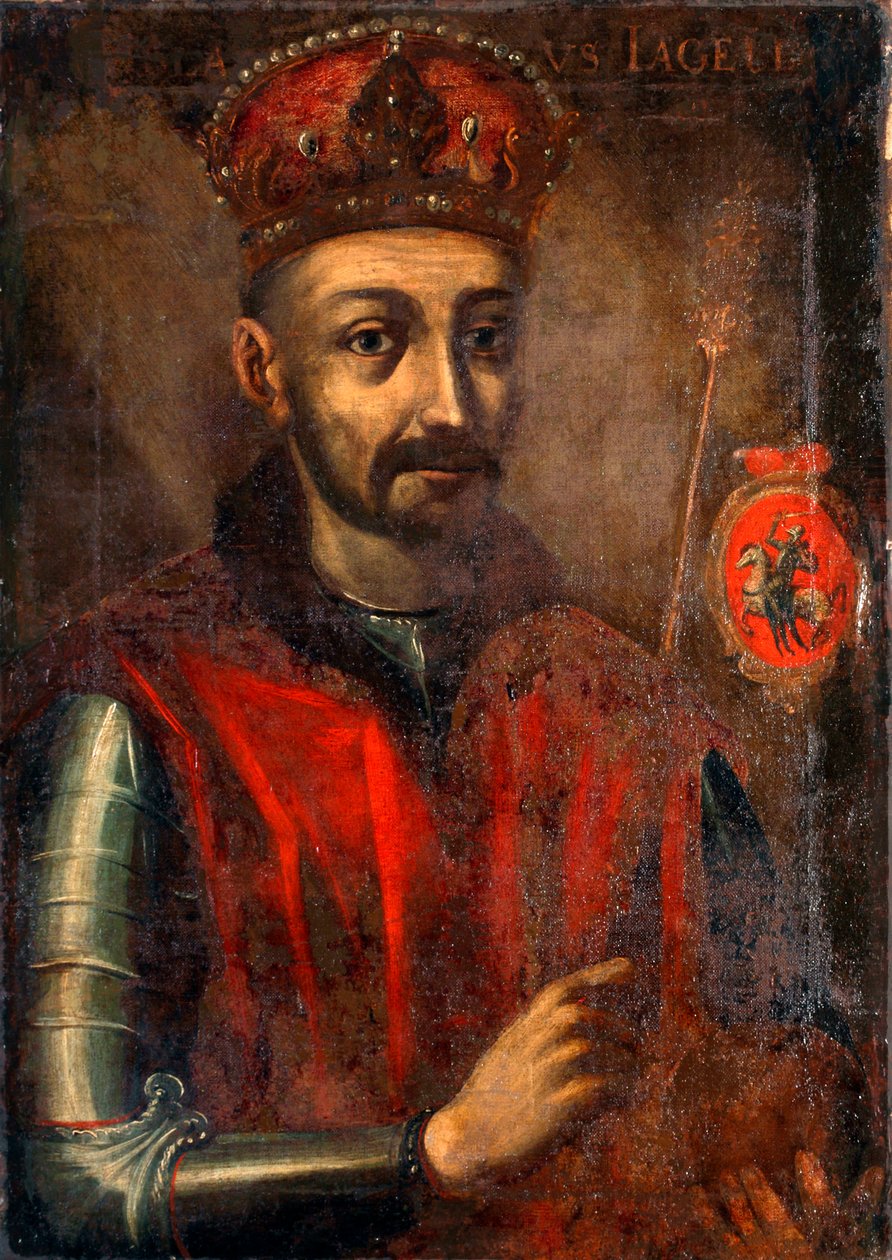 Portræt af kong Wladyslaw II Jagiello af Unknown artist
