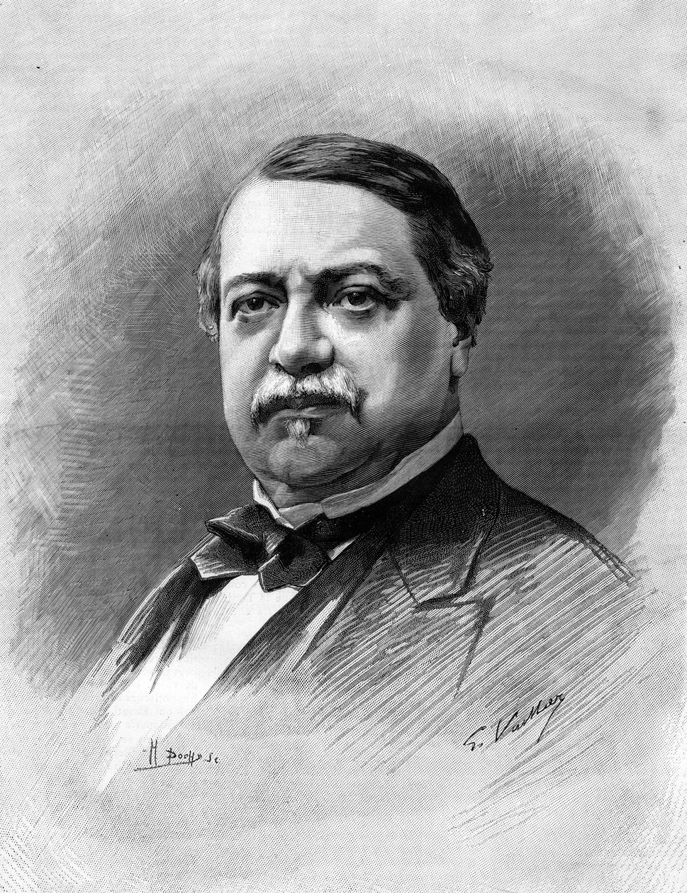 Portræt af Leon Say (1826-1896), fransk politiker, økonom. af Unknown artist