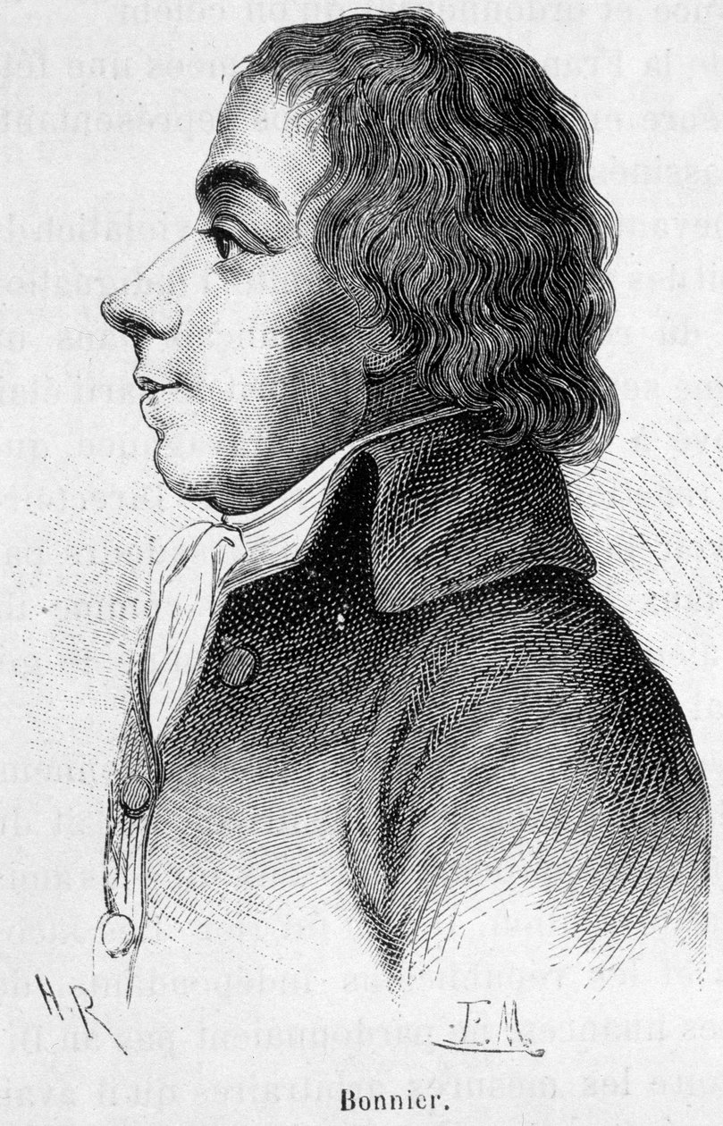 Portræt af Louis Antoine Bonnier d