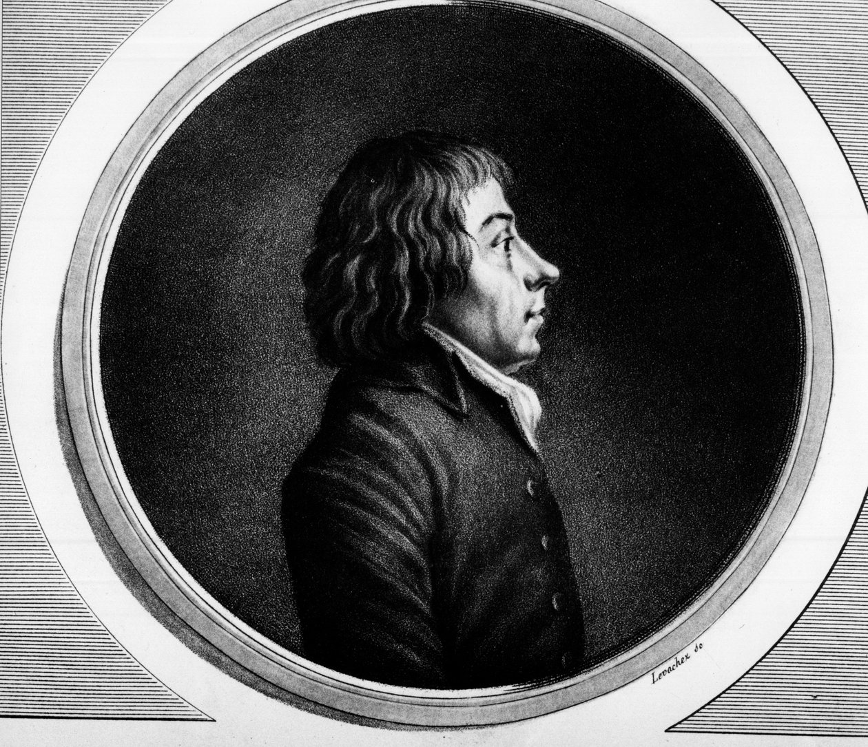 Portræt af Louis Antoine Bonnier d