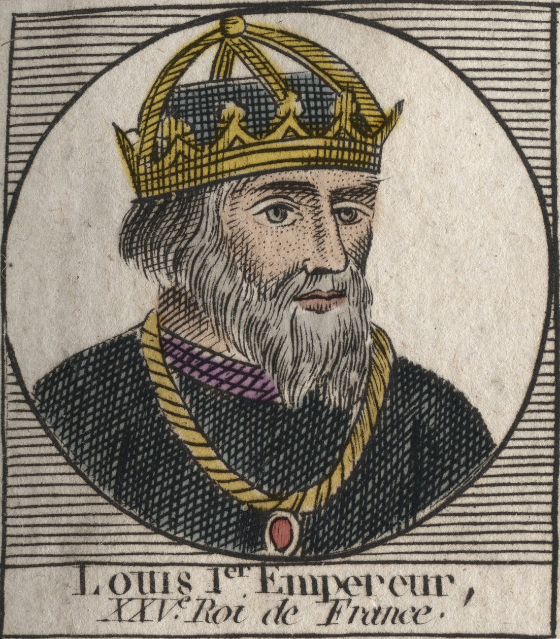 Portræt af Ludvig I den 