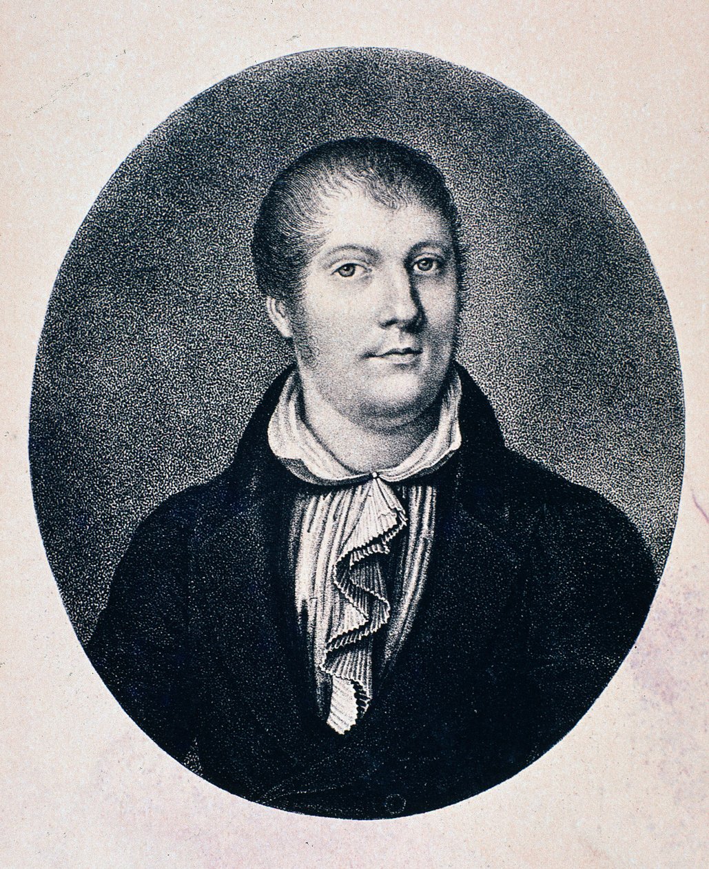 Portræt af Louis Spohr (gravering af Unknown artist
