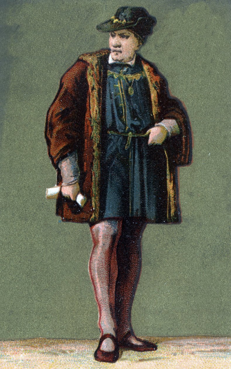 Portræt af Louis XI (1423-1483), konge af Frankrig. af Unknown artist