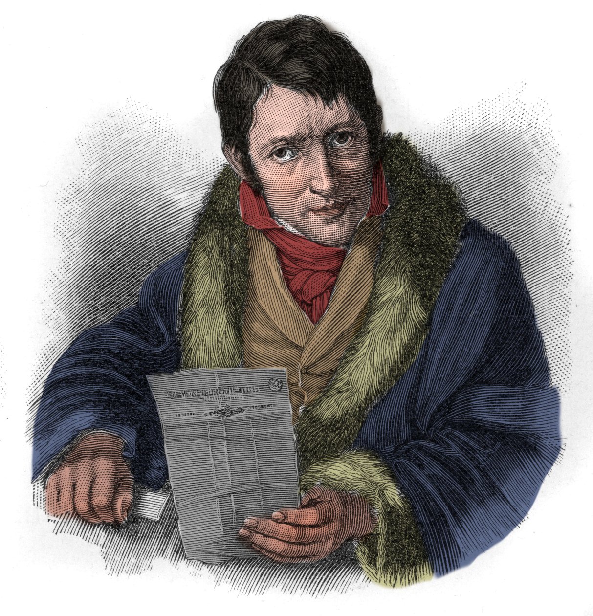 Portræt af Ludwig Borne (1786-1837), tysk forfatter af Unknown artist