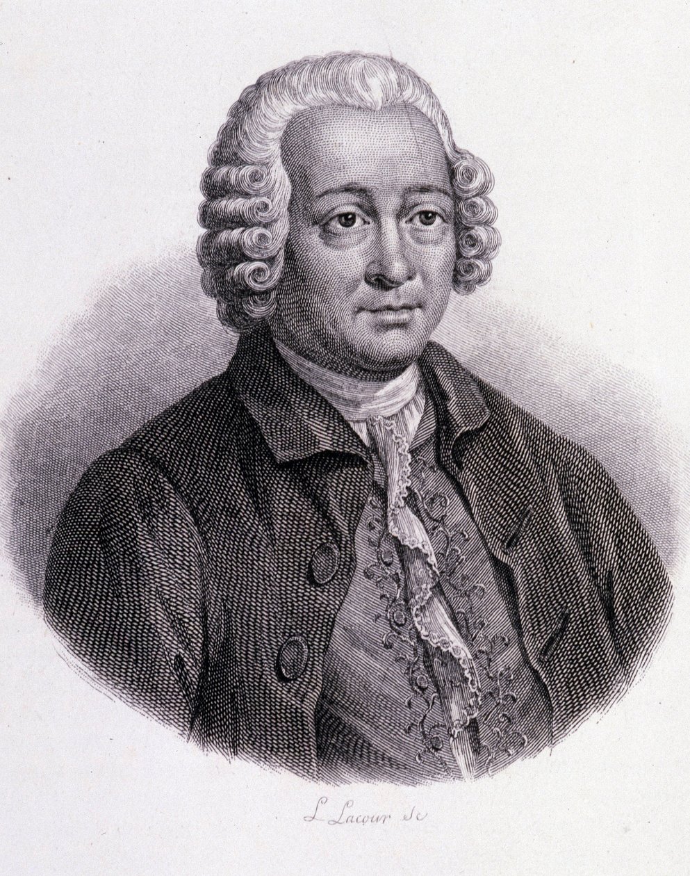 Portræt af Malesherbes - i "" Portrætter af nyttige mænd"" af Unknown artist