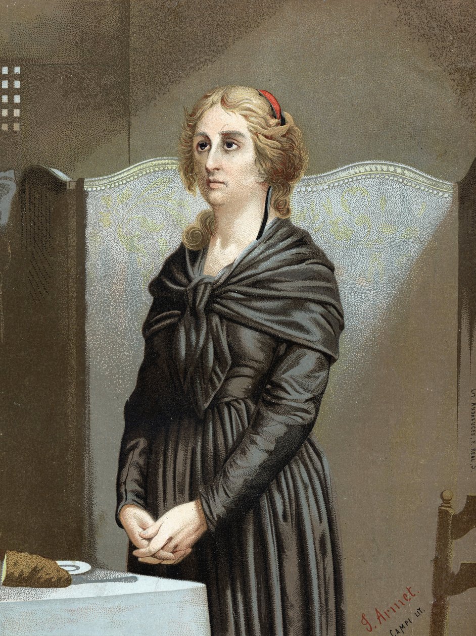 Portræt af Marie Antoinette. Dronning af Frankrig (Wien, 2. november af Unknown artist