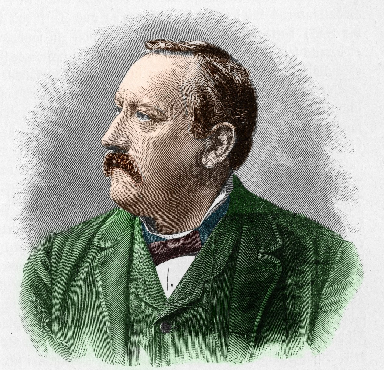 Portræt af Martin Greif (1839-1911), tysk digter. af Unknown artist