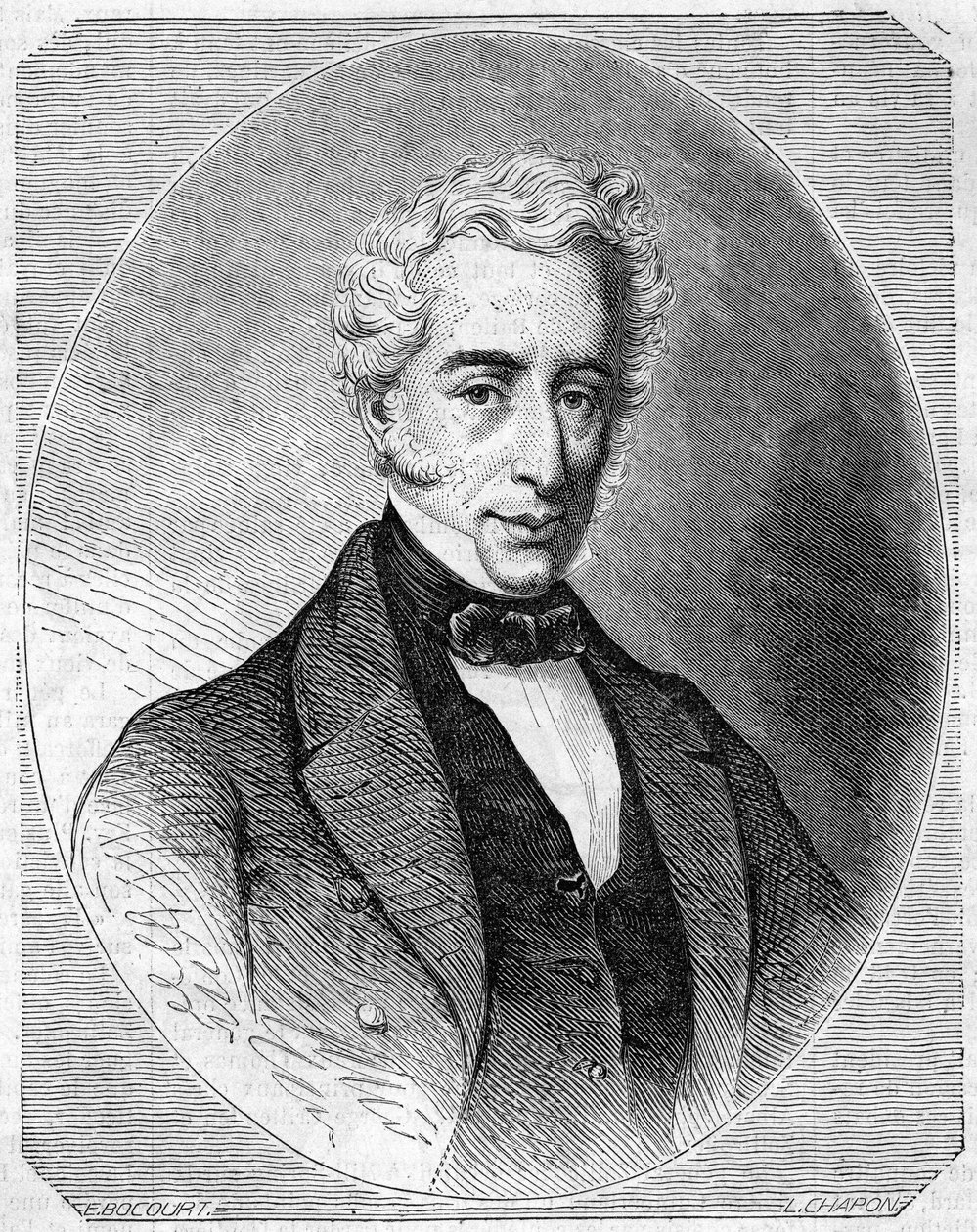 Portræt af Martinez de la Rosa, Francisco (1787-1862), spansk politiker og forfatter. af Unknown artist