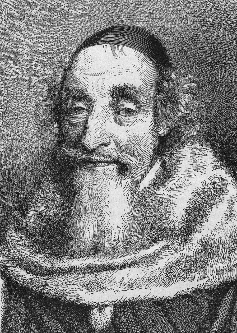 Portræt af Mathieu Molé (1584 til 1656). Søn af Edouard Molé, han var den første præsident for parlamentet i Paris (1641). af Unknown artist