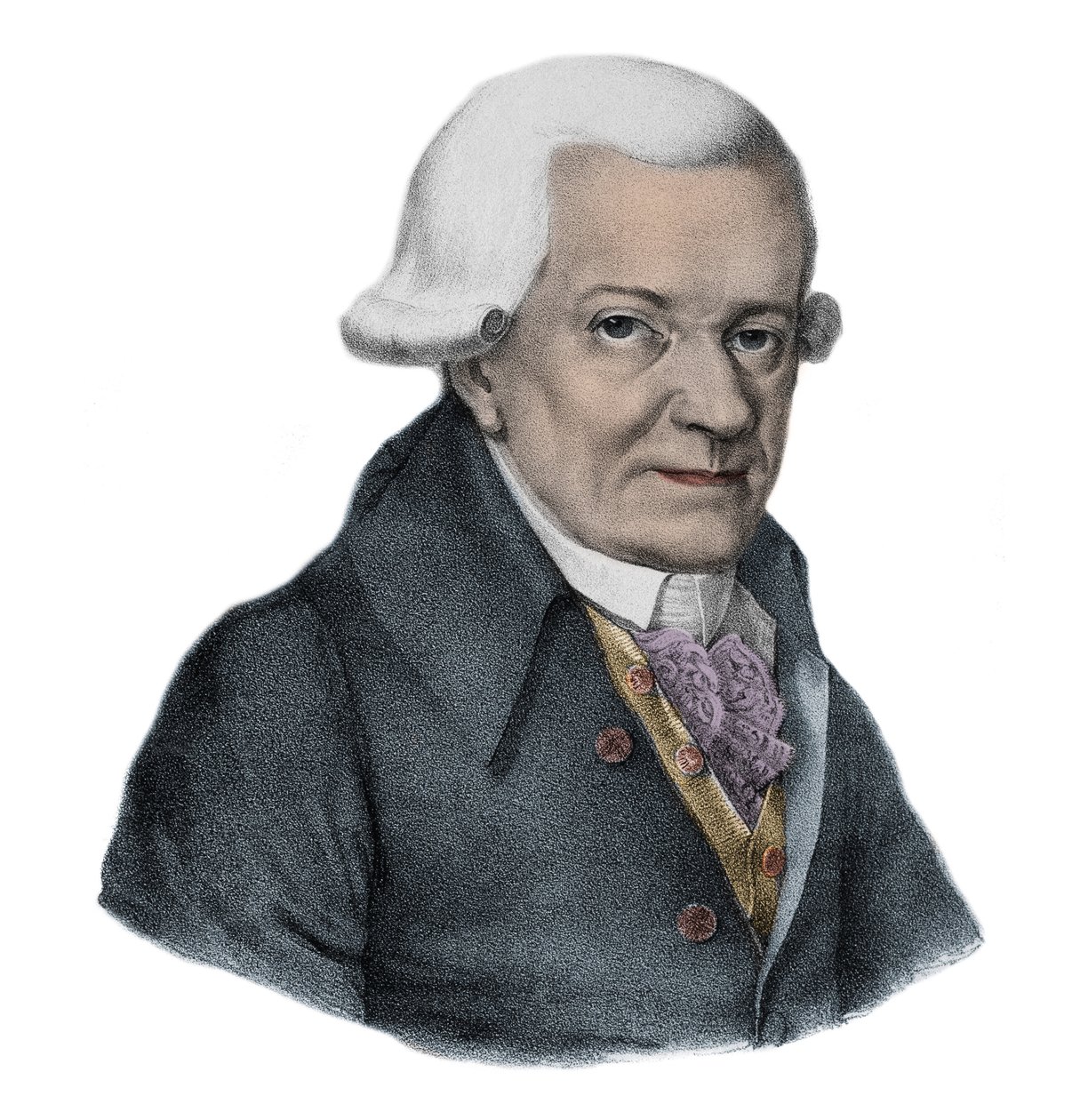 Portræt af Michael HAYDN 1737-1806, bror til Franz Joseph Haydn af Unknown artist