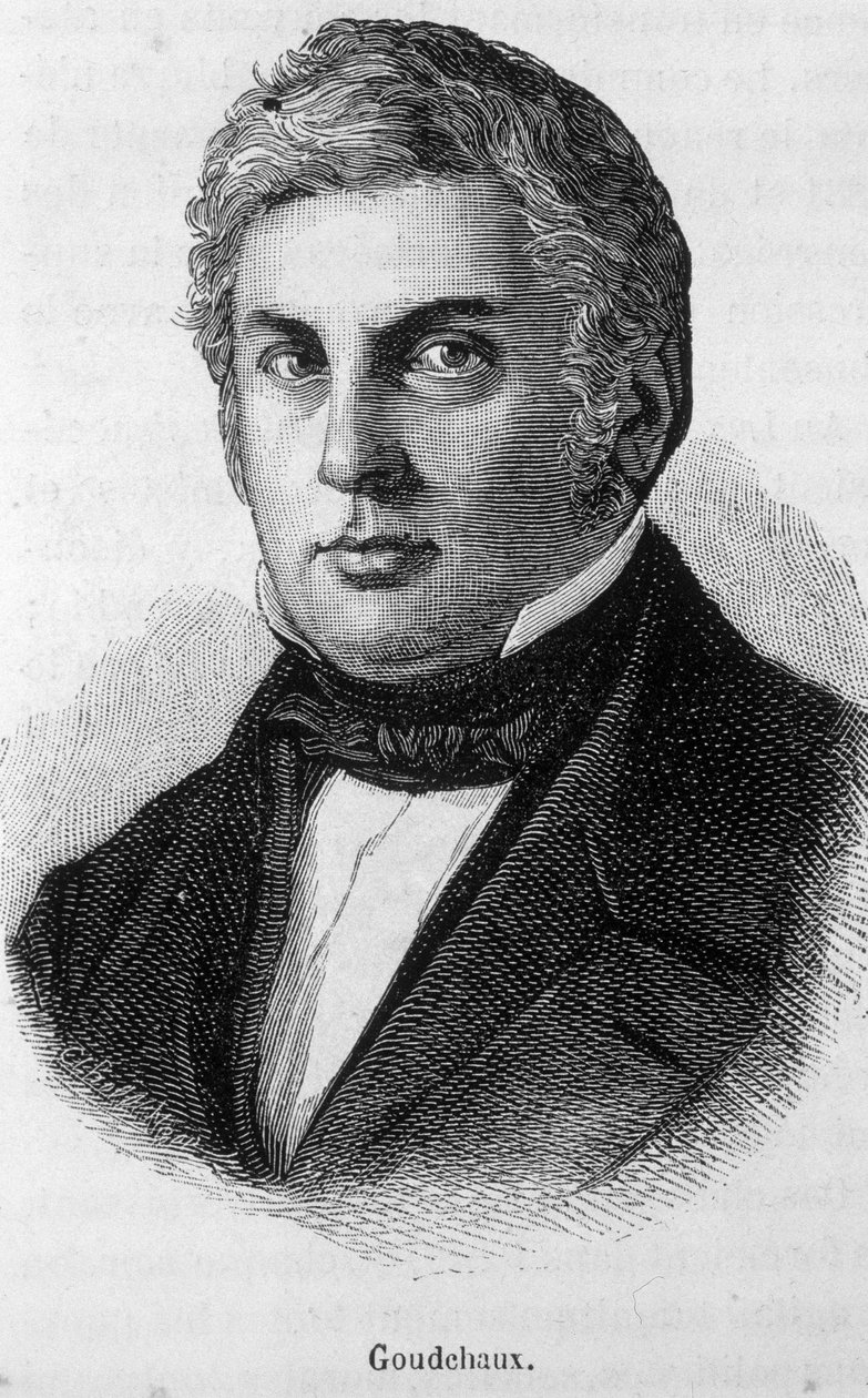 Portræt af Michel Goudchaux af Unknown artist