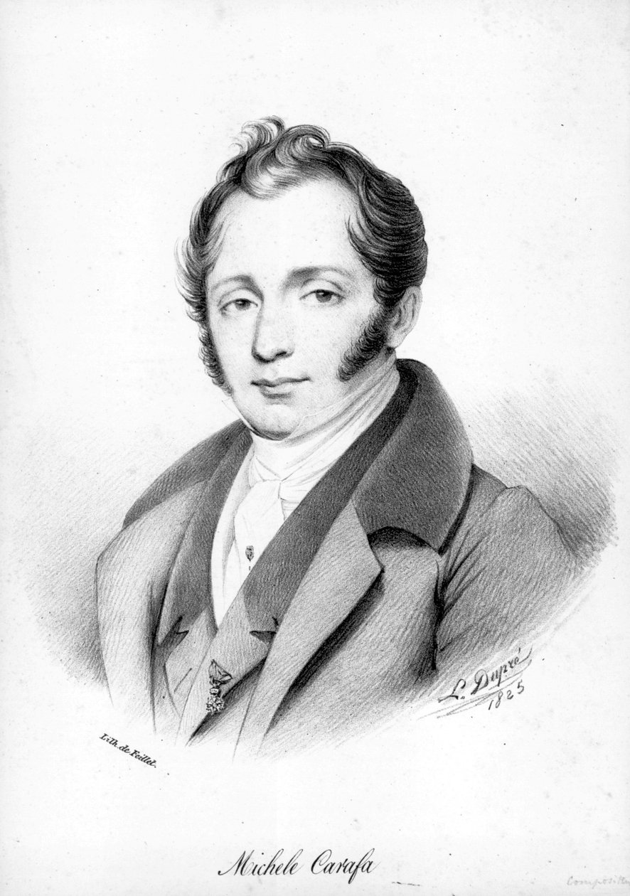 Portræt af Michele Enrico Carafa, prins af Colobrano af Unknown artist