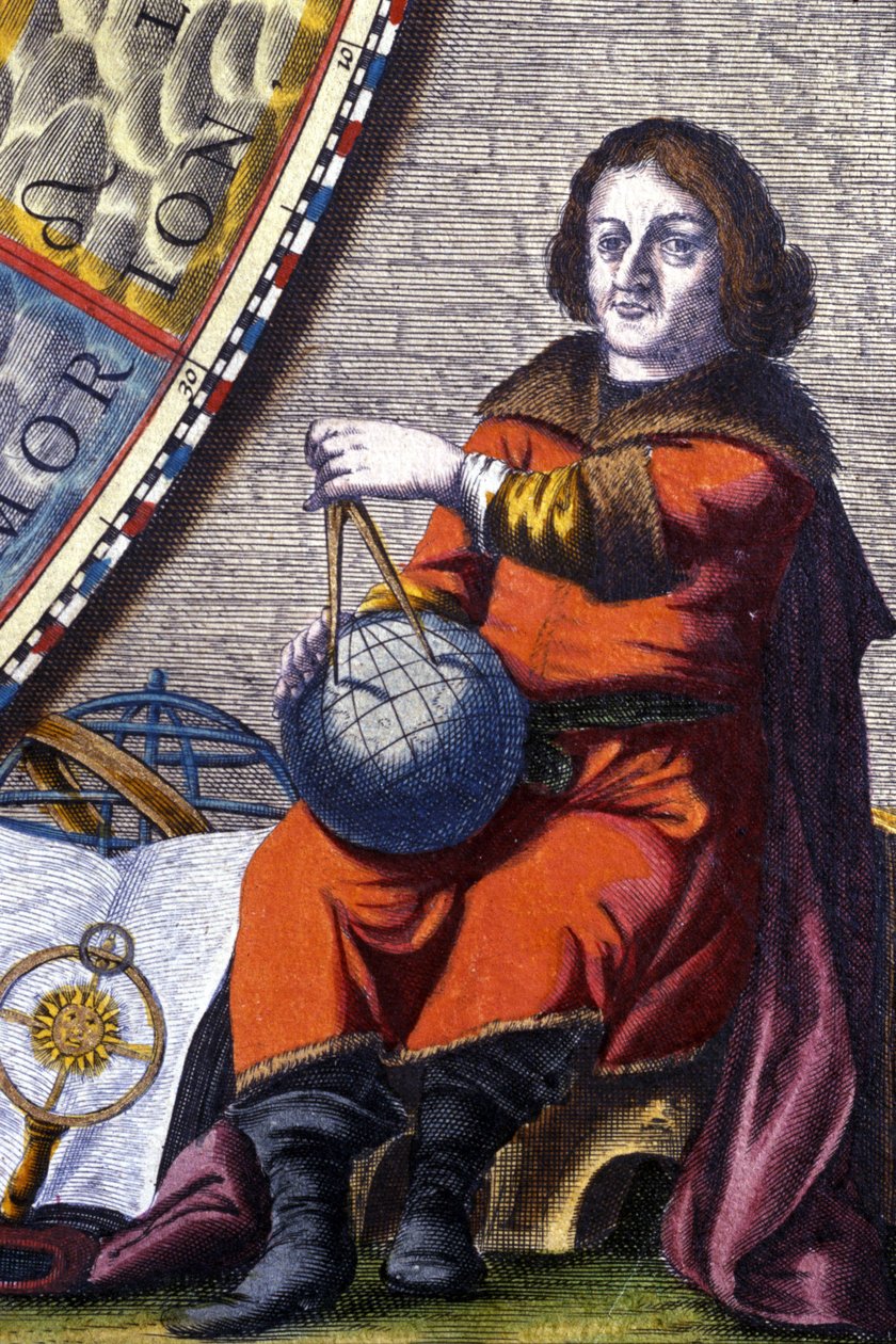 Portræt af Nicolas Copernicus (Nicolaus Copernicus af Unknown artist