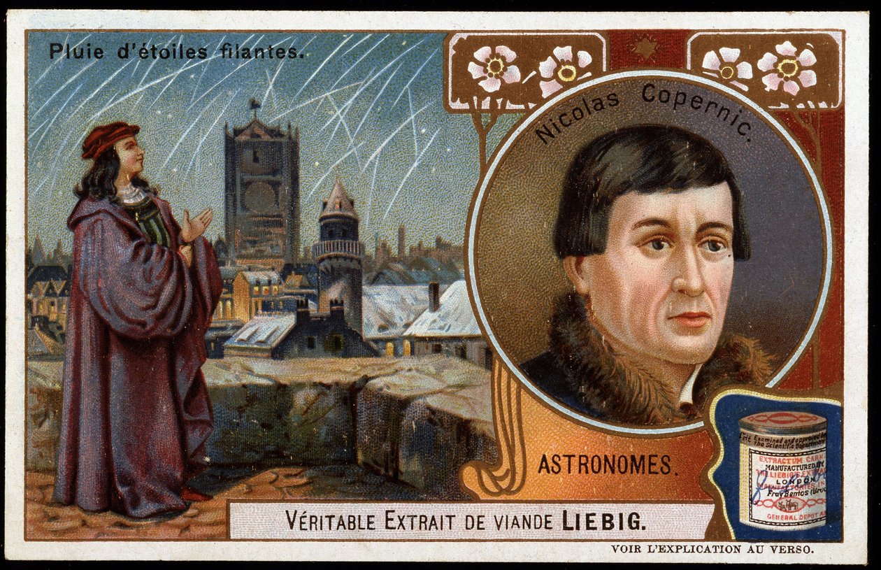 Portræt af Nicolas Copernicus (Nicolaus Copernicus af Unknown artist